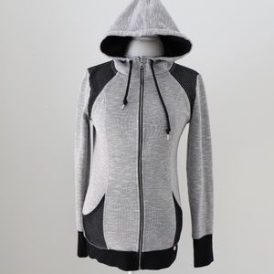Lorna Jane Gray Zip-Up Hoodie
